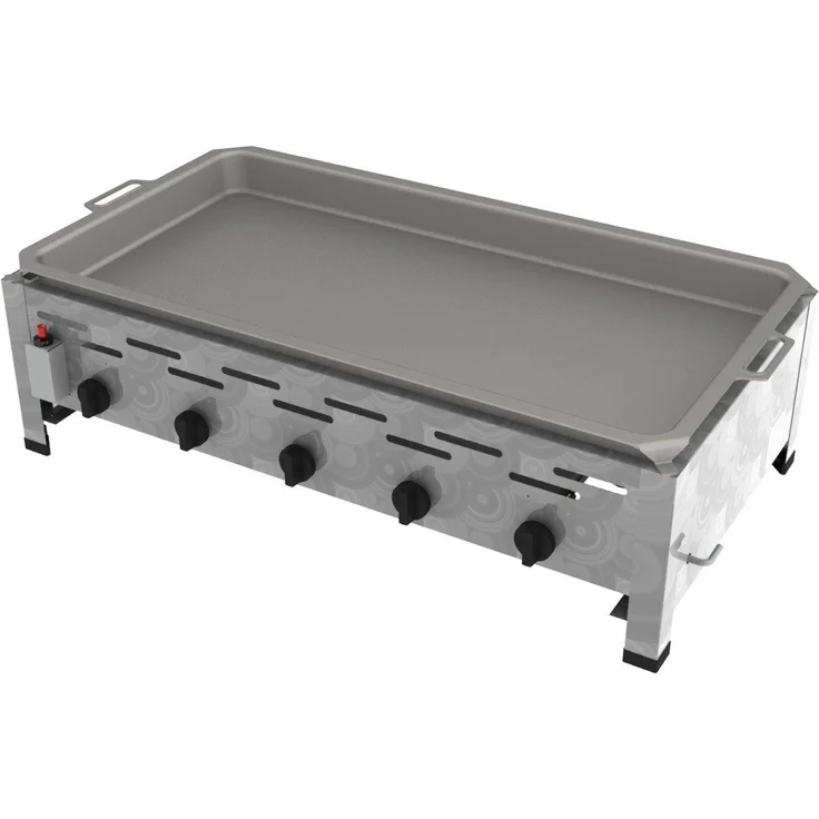 ChattenGlut Gasgrill ChattenGlut Gastrobräter 22,5kW mit Edelstahlpfanne, Wirtschaftlich und vielseitig einsetzbar, in Edelstahl-Finish