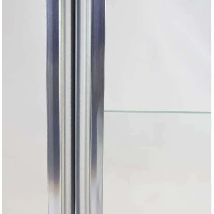 Breuer Magnetduschdichtungen 90°, 2010 mm, transparent, mit integrierter Magnetleiste für 6 mm Sicherheitsglas, 2er Set