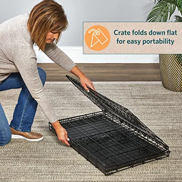 MidWest Homes for Pets Life Stages LS-1648 Faltbare Hundebox mit Einer Tür, für XL (41,3-50 kg) – Bild 4