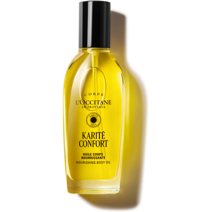 L’Occitane Shea Fabulous Körperöl 100 ml mit 5 % Sheaöl für Haut & Haar, feuchtigkeitsspendend und schnell einziehend