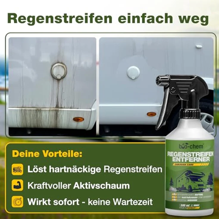 bio-chem Caravan Außenpflege BASIC-SET 3-teilig Allzweckreiniger (Bundle) - Kraftvolle Reinigung für Caravan, Wohnmobil, Wohnwagen (Made in Germany) – Bild 4