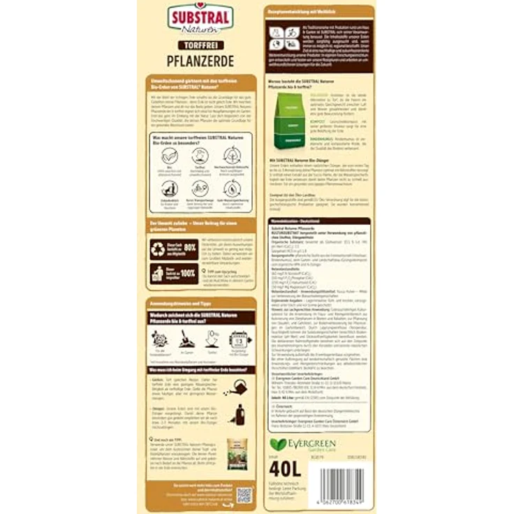 Substral Naturen Pflanzerde 40 L – Bild 2