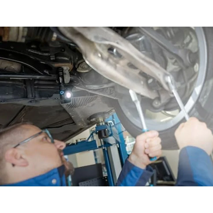 Hazet UV LED Taschenlampe, tragbare Taschenlampe mit UV-Lichtfunktion – Bild 3