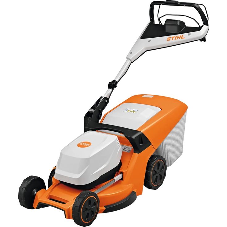 STIHL Akku-Rasenmäher RMA 448 PV, Vario-Radantrieb mit 46 cm Schnittbreite, Orange-Grau