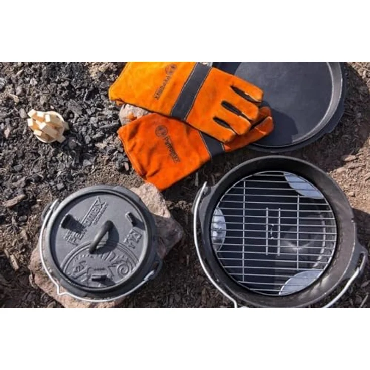 Petromax Pro-ft Set 3-tlg. Holzkohlegrill – Bild 4