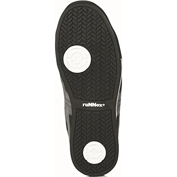 ruNNex RUNNEX® S3-Sicherheitshalbschuhe SportStar, hydrophobiertes Nubuk- und Glattleder, rutschfeste Gummilaufsohle, Alu-Protection Kappe, metallfreier Durchtrittschutz – Bild 5