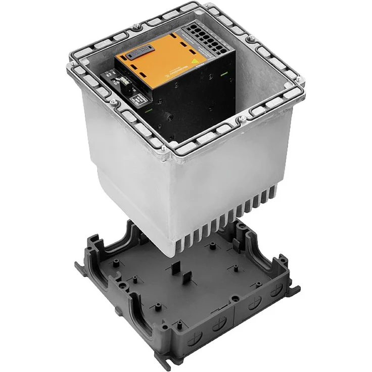 Weidmüller 8000044520 FP PRO TOP1 48/10 2M Verteiler-Box, flexibel, IP65, Grau