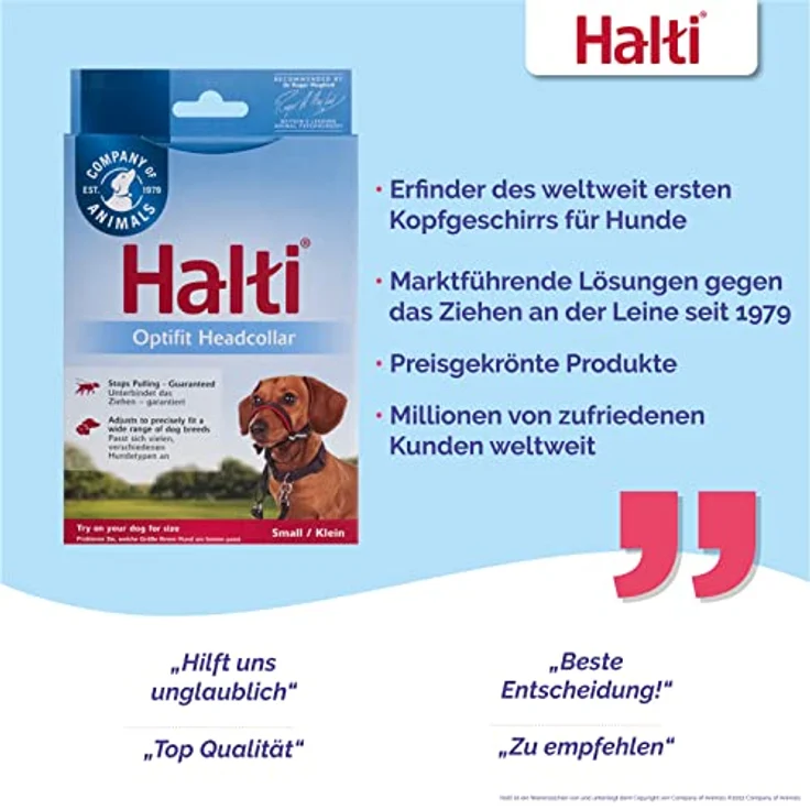 Company of Animals Halti Optifit Halsband, Halsband + Leine – Bild 4