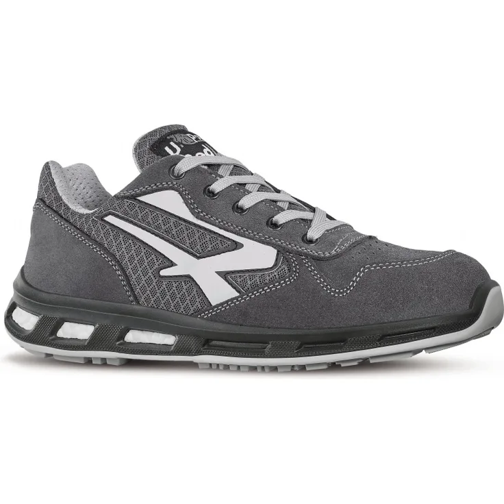 U-Power Halbschuh PUSH, S1P SRC, Gr.38, Veloursleder, atmungsaktiv, Aluminiumkappe