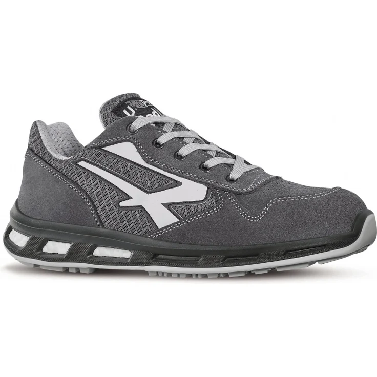 U-Power Halbschuh PUSH, S1P SRC, Gr.38, Veloursleder, atmungsaktiv, Aluminiumkappe – Bild 1