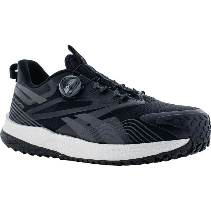 Reebok FE4 Adventure Safety BOA S1PS, Sicherheitshalbschuh (S1P, 36), metallfrei, ESD, rutschfeste Gummisohle, BOA Fit-System