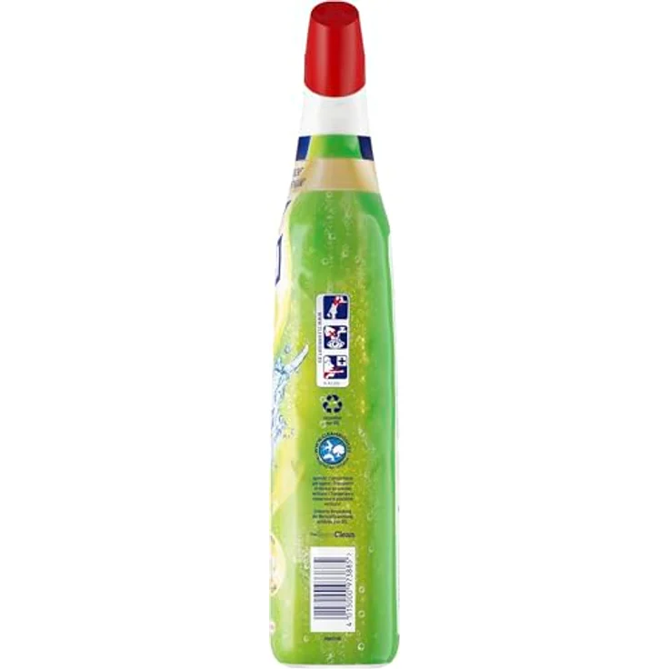 WC Frisch Kraft Aktiv WC-Reiniger Gel Lemon 750ml – Anti-Kalk-Formel, frischer Duft, recycelte Flasche, einfache WC-Rand-Anwendung – Bild 3