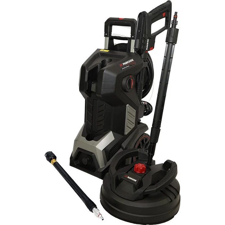 PARKSIDE PERFORMANCE® Hochdruckreiniger PHDP 180, 3000 W, max. Druck 180 bar, Fördermenge 600 l/h, inkl. 3-in-1-Düse und 10 m Anti-Twist-Hochdruckschlauch