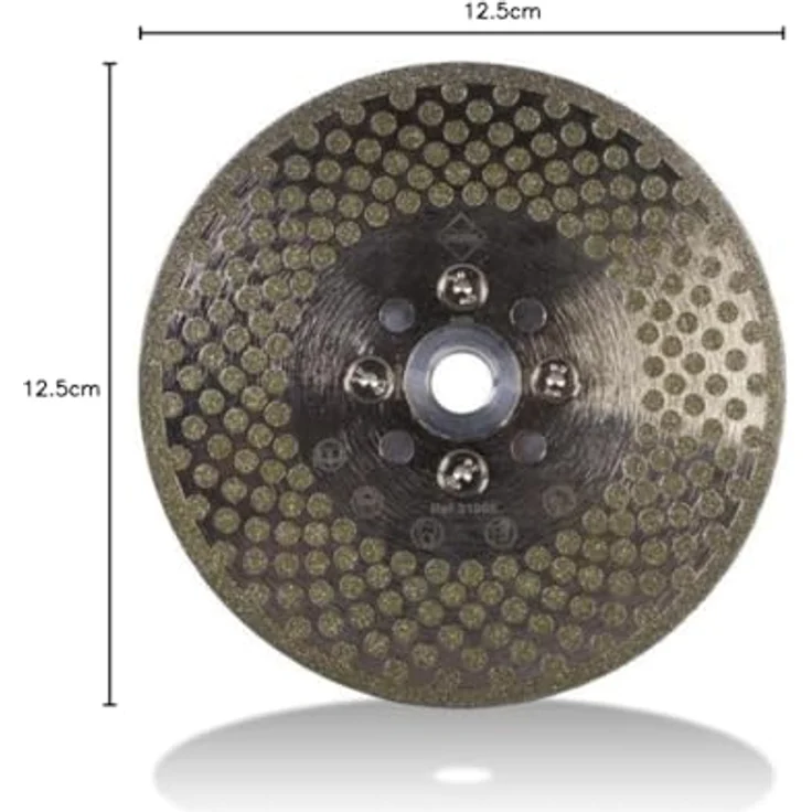 Rubin 31965 ECD, 39076 Slim 2 in 1, Super-Pro, 125 mm – Bild 5