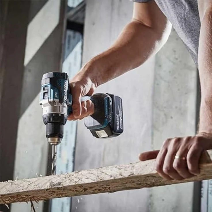 Makita Kit Combo LXT DTD173 & DDF489, Elektrowerkzeug-Set mit 2x 5,0 Ah Akku, Schnellladegerät und MAKPAC – Bild 4