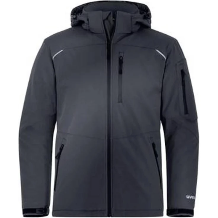Uvex suXXeed craft Winterjacke, ergonomische Passform und sportives Design, Größe M, Grau