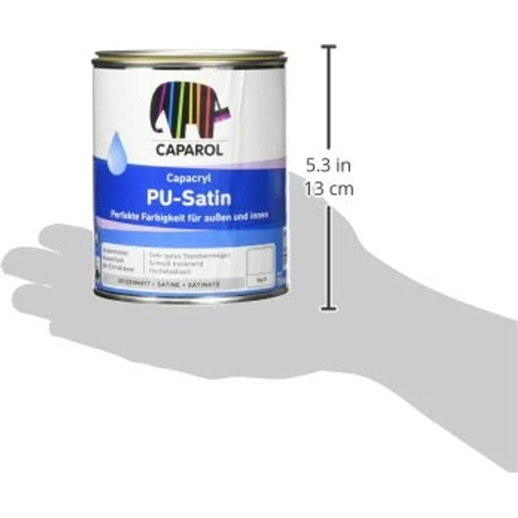 Caparol Capacryl PU-Satin hochwertiger, PU verstärkter Acryllack 0,750 L – Bild 3