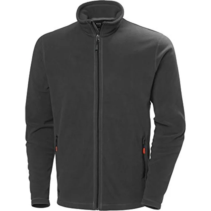 Fleece Jacke Oxford light, dunkelgrau, Gr.2XL