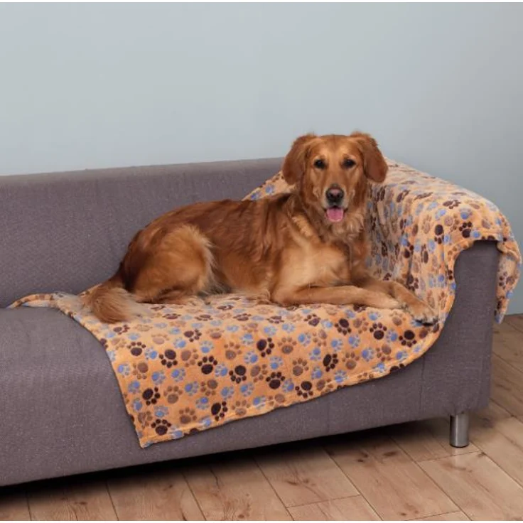 Trixie Fleecedecke Laslo beige 150 × 100 cm – Bild 1
