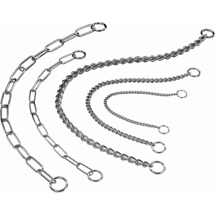 Nobby Halskette chrom Hals: 50 cm, Ø 3,0 mm, chrom