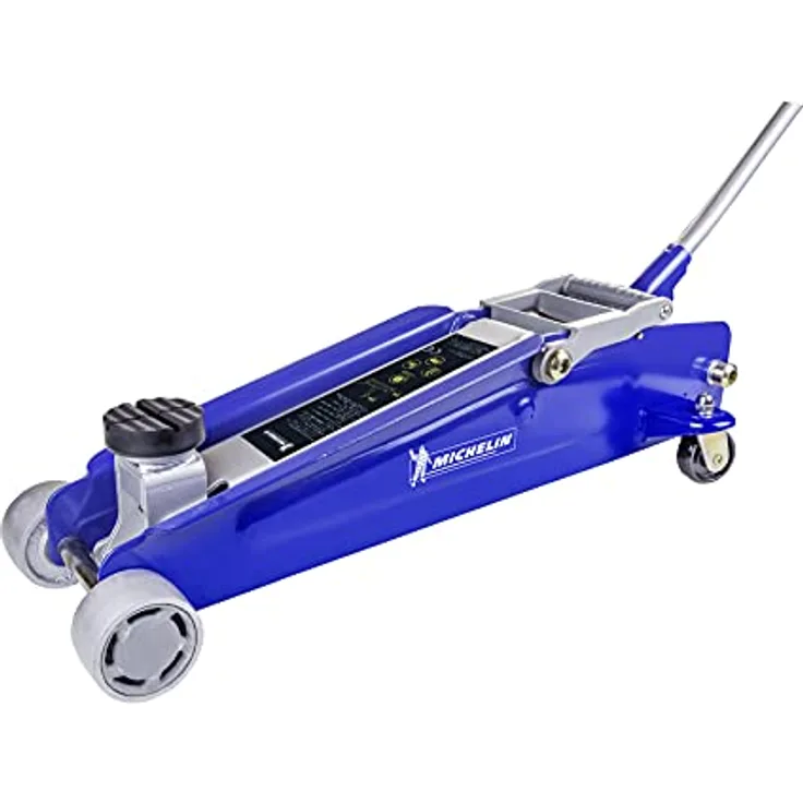MICHELIN Hydraulischer Rangierwagenheber 2,25t Für SUVs und Geländewagen, Kfz Wagenheber mit Tragegriff, 009555, Blau