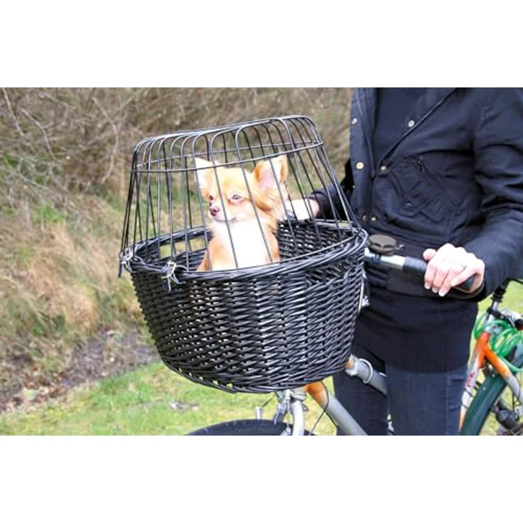 Trixie Fahrradkorb mit Gitter 50x41x35 cm – Bild 6