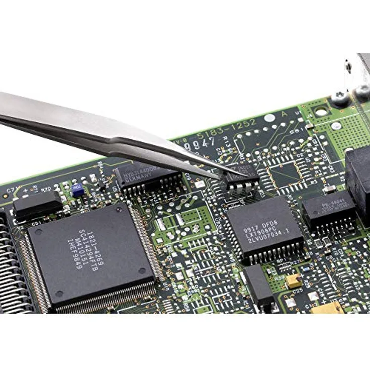 Toolcraft Präzisionspinzette TO-5861043 1 Stück 5a SA spitz, sehr schmal, extrafein, F-Form Spitze