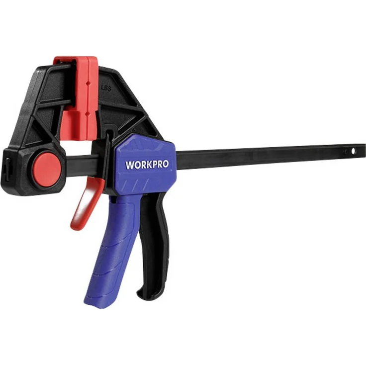 WorkPro Einhandzwinge Heavy Duty WP232040, 300 mm Länge, präzise Spannkraft für professionelle Anwendungen