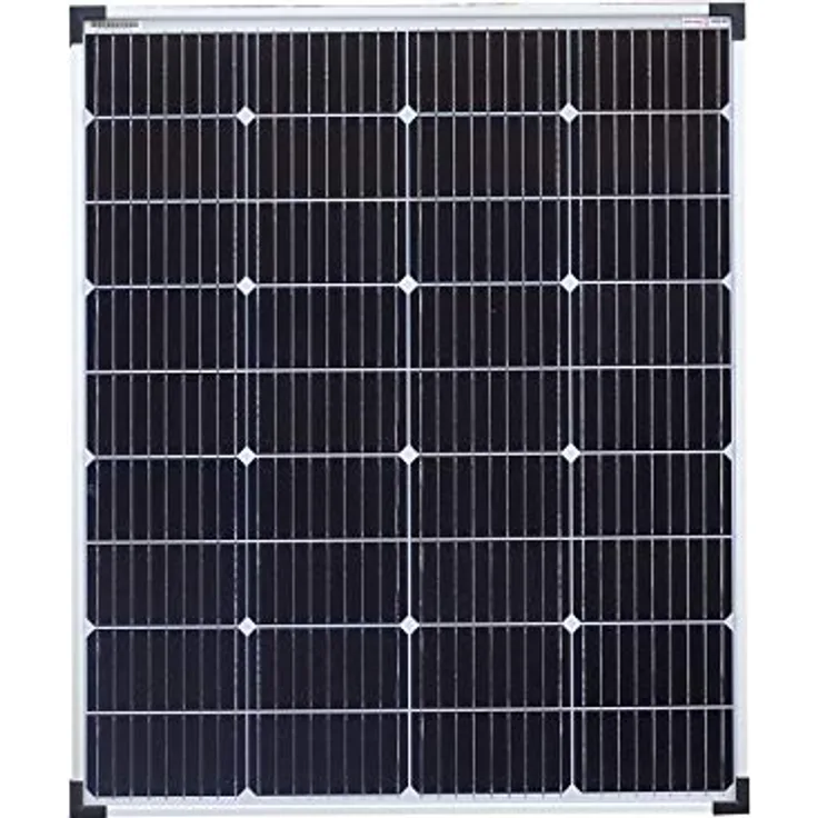 Enjoy solar Mono Classic, Solarpanel 100 W mit 20 % Zelleneffizienz, IP65 Anschlussdose und gehärtetem ESG-Solarglas