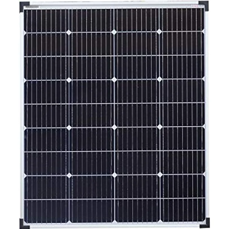 Enjoy solar Mono Classic, Solarpanel 100 W mit 20 % Zelleneffizienz, IP65 Anschlussdose und gehärtetem ESG-Solarglas – Bild 1