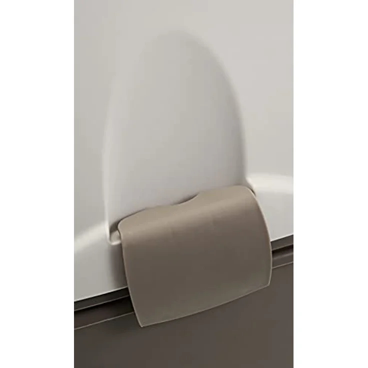 TRIXIE 40162 Katzentoilette Berto Top, mit Haube, Trennsystem, 39 × 42 × 59 cm, Taupe/helltaup – Bild 4