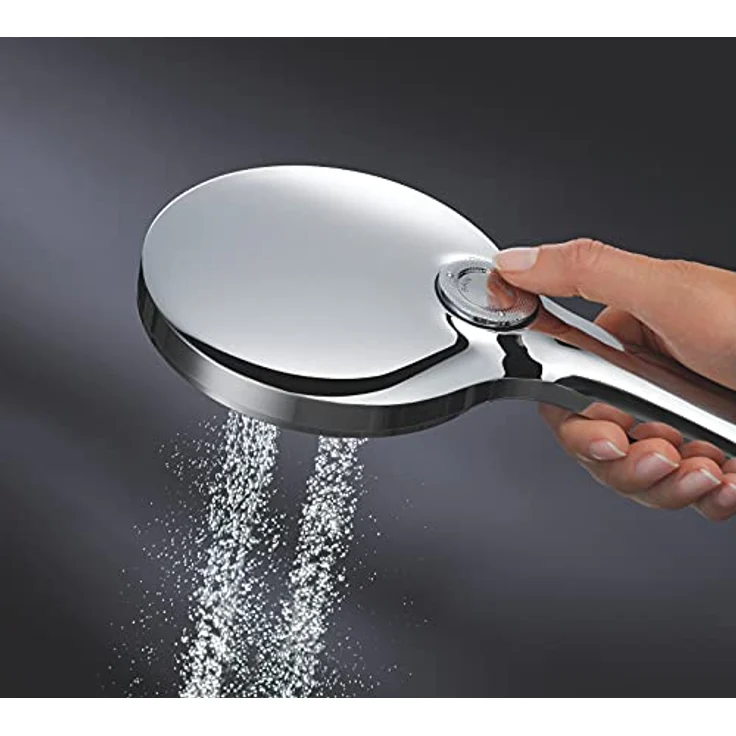 Grohe Rainshower SmartActive 130, Handbrause mit 3 Strahlarten, 12 l/min, chrom – Bild 4