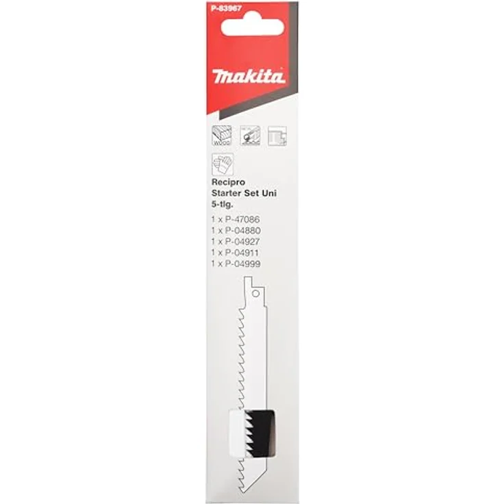 Makita Reciprosägeblatt-Set, 1 Stück, P-83967 - Preisvergleich – Bild 2