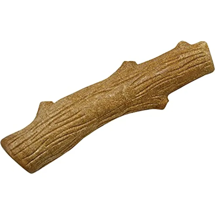 Petstages Dogwood Kauartikel für Hunde, langlebiger Kaustock mit natürlichem Holzgeschmack, Groß