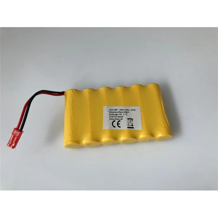 efaso Akku 7,2V / 0400 mAh / Ni-MH / JST Stecker / für Huina 1550 1530 Bagger