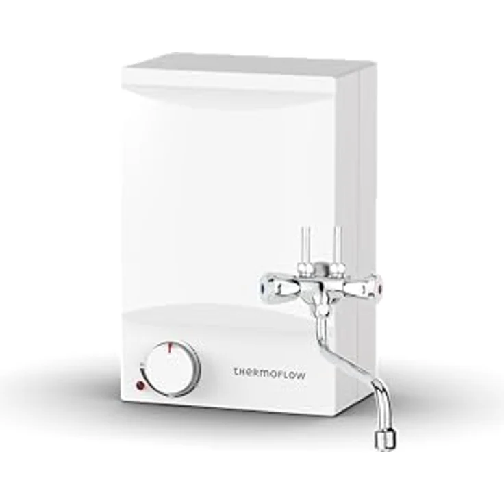 Thermoflow OT 5 Combi, Warmwasserboiler mit 5 l Speichervolumen, Niederdruckarmatur, G 1/2" Anschluss, 35-75 °C, 65 °C in 10 Min. – Bild 1