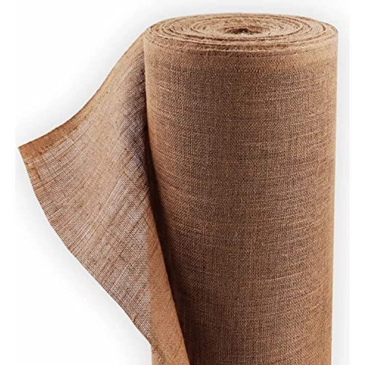 Aquagart Jutegewebe 10m x 1m, 305g/m² Jutematte für Pflanzenschutz, witterungsbeständig und reißfest – Bild 2
