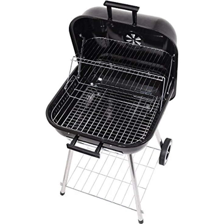 Cattara, Holzkohlegrill, Holzkohlegrill rechteckig TRAPANI 46cm – Bild 3