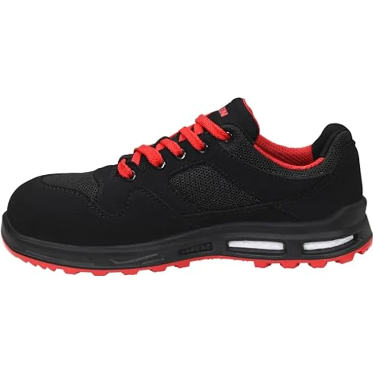 ELTEN LAKERS XXT Low ESD S1PS Sicherheitsschuh, atmungsaktives Mikrofaser/Meshmaterial, gepolsterte Lasche, PU/PU Sohle WELLMAXX TRAINERS – Bild 3