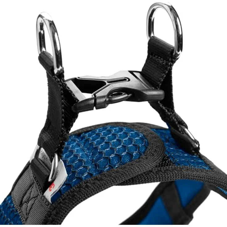 Hunter Hunde-Geschirr Hilo Comfort blau XS-S – Bild 3