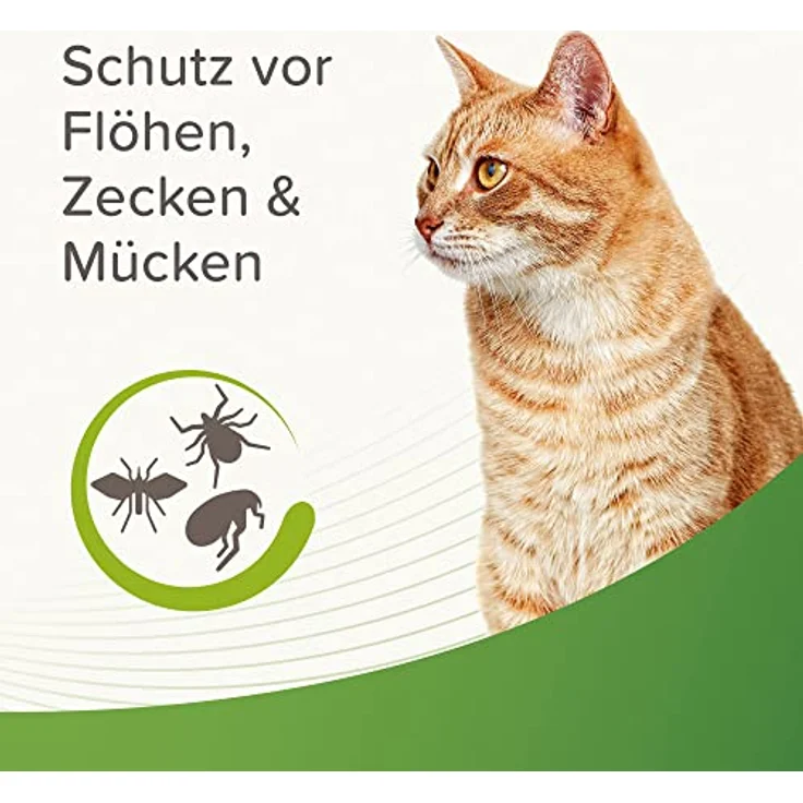 Zecken- & Flohschutz Spray für Katzen | Sofortschutz gegen Zecken & Flöhe | Anti-Floh & Zecken Spray | Für Katzen ab 12 Wochen | 150 ml – Bild 2