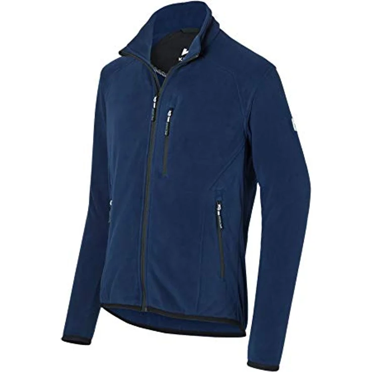 Kübler Fleecejacke, Arbeitsjacke für Herren mit schmutzabweisendem Reißverschluss und ergonomischen Zipper, Größe M – Bild 2