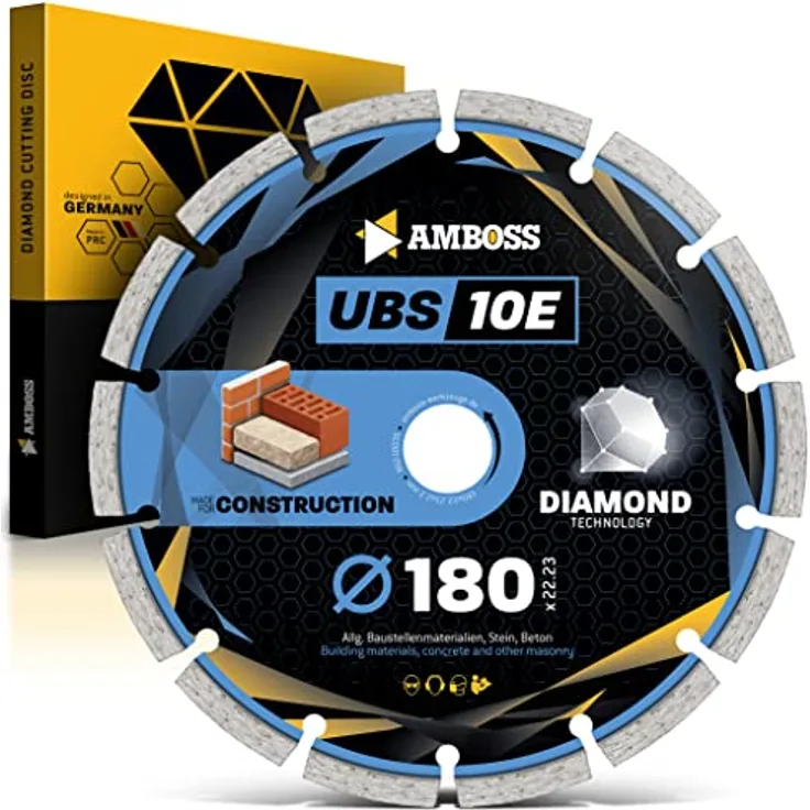 Amboss UBS 10E Diamant Trennscheibe 180 x 2.5 x 22.23