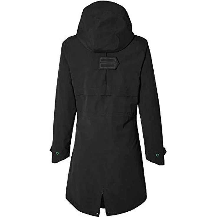 Basil Mosse, Damen Velojacke, wasserdicht und atmungsaktiv, Schwarz, XL – Bild 2