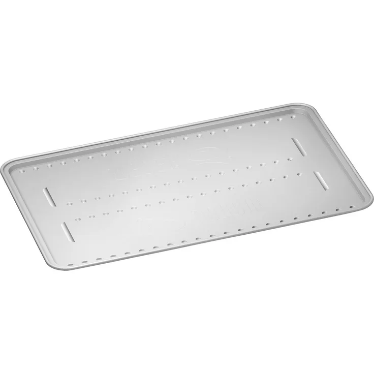 Weber Grillschale Hitzeschild, Aluminium, Set mit 4 Stück für indirektes Grillen