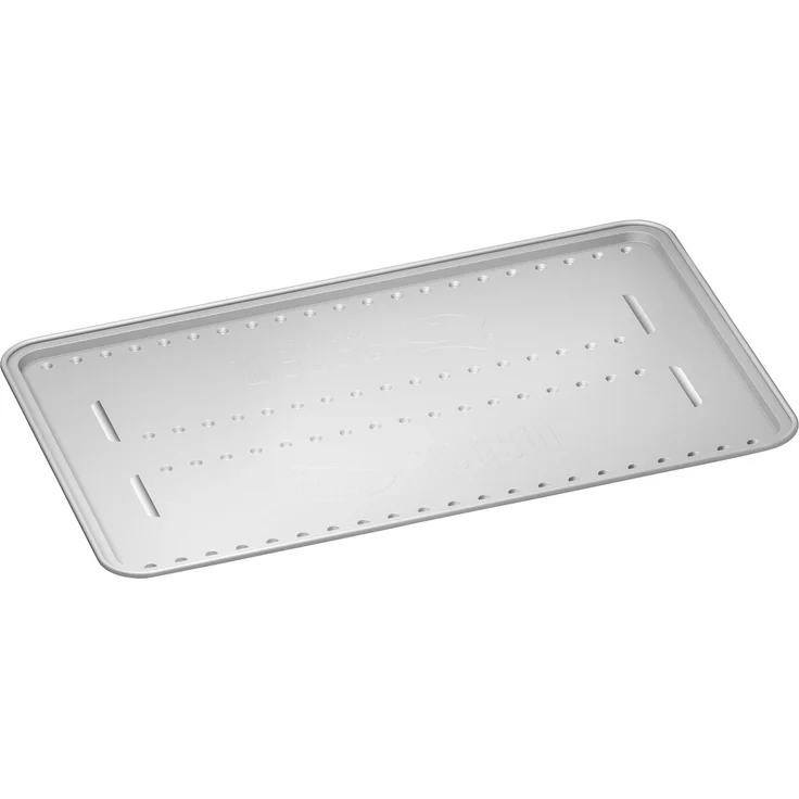 Weber Grillschale Hitzeschild, Aluminium, Set mit 4 Stück für indirektes Grillen