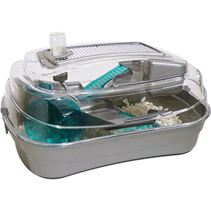 Rosewood Abode Zwerghamster und Maus Haus, Silber