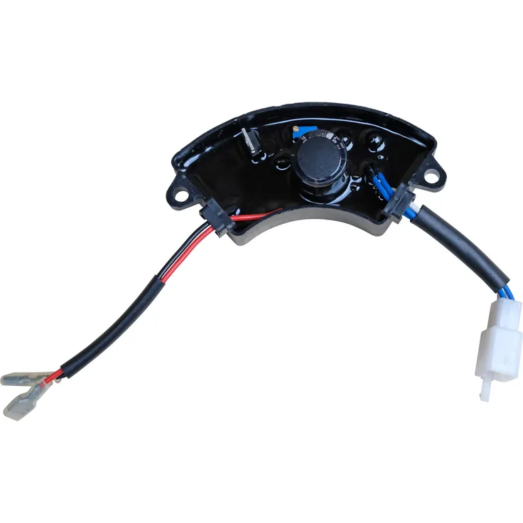 DeTec AVR-Regler für Stromgeneratoren 7 PS, 3 kW 1-Phase, Lochabstand 100 mm, schwarz