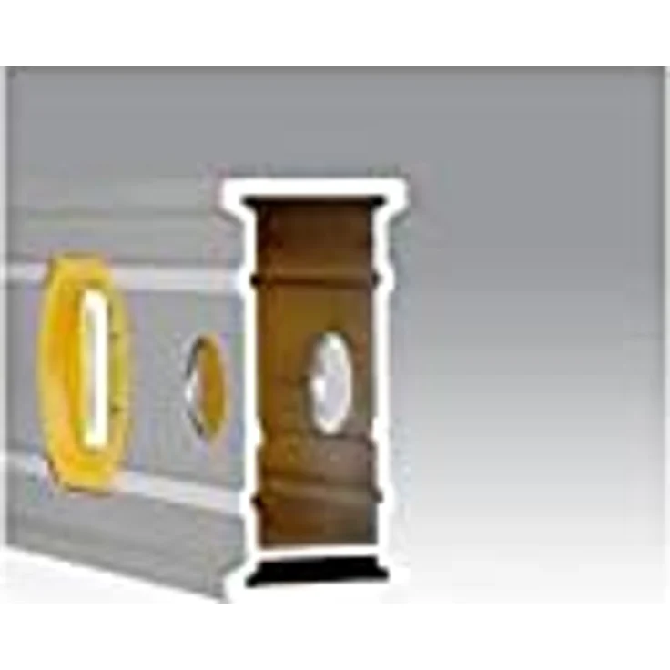 Stanley FatMax Wasserwaage Pro magnetisch (60 cm Länge, 1 vertikale Libelle, 1 horizontale Libelle Bi-Material) 0-43-625 – Bild 4