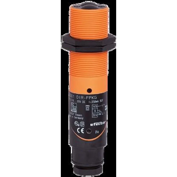 IFM OI0001, Bewegungsmelder mit Reflexlichtschranke, IP65, 4 m Reichweite, akustische Rückmeldung, Schraubbefestigung